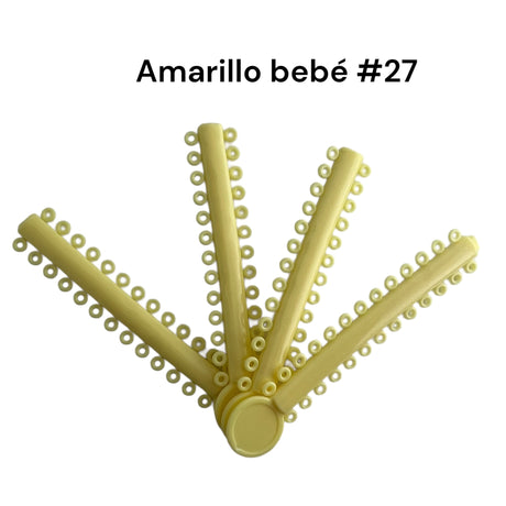 MODULOS/ donas Ligadura  COLORES x 1040