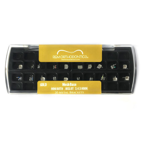 Brackets REM GOLD mini ROTH .18