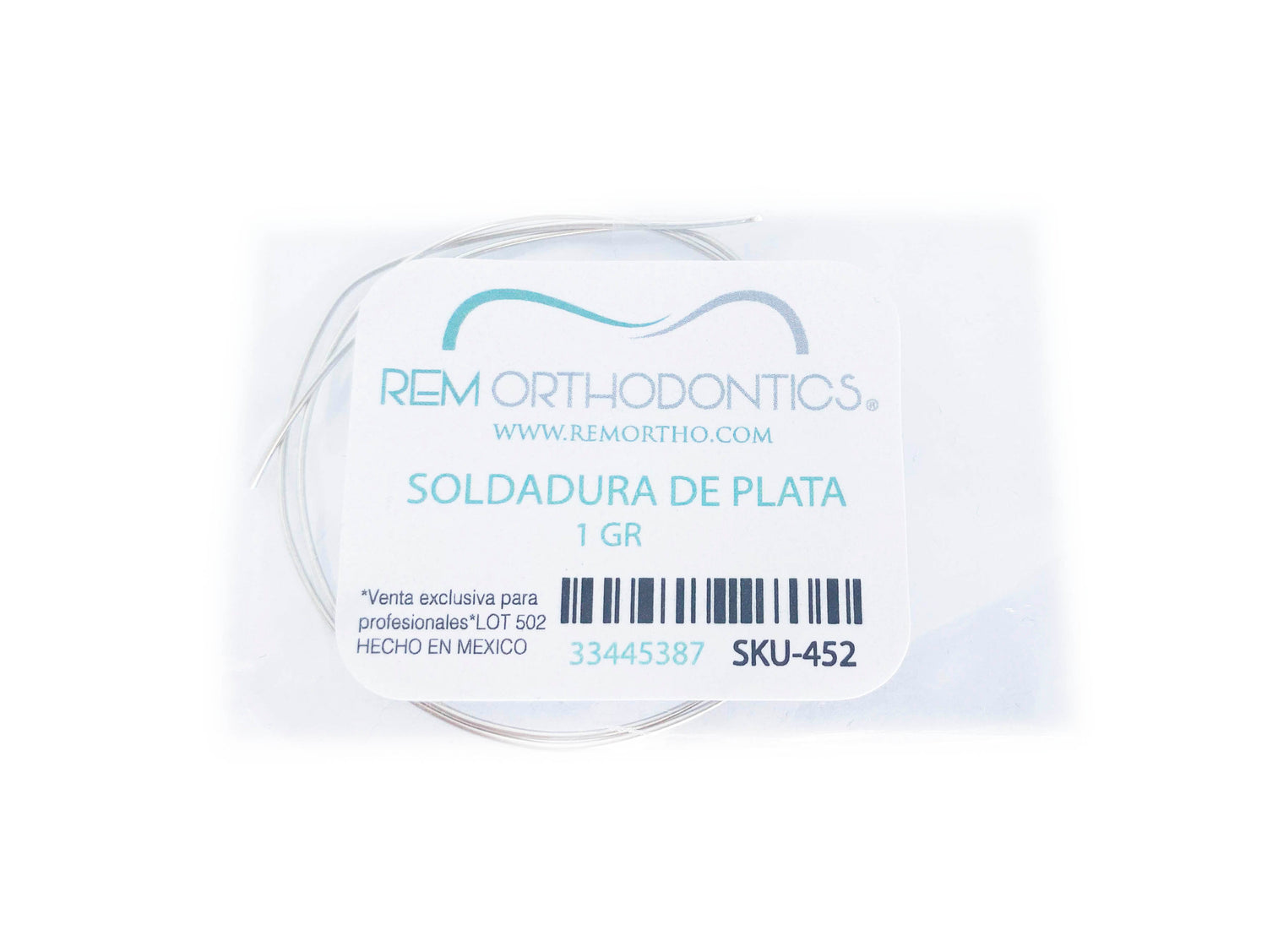 Soldadura de Plata 1 gr.