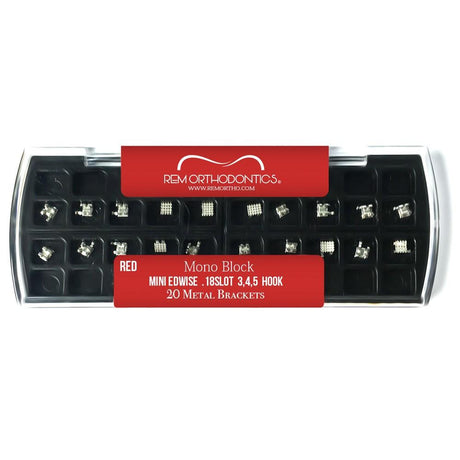 Brackets REM RED mini edgewise .18