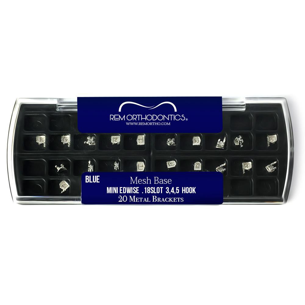 Brackets REM BLUE mini edgewise .18