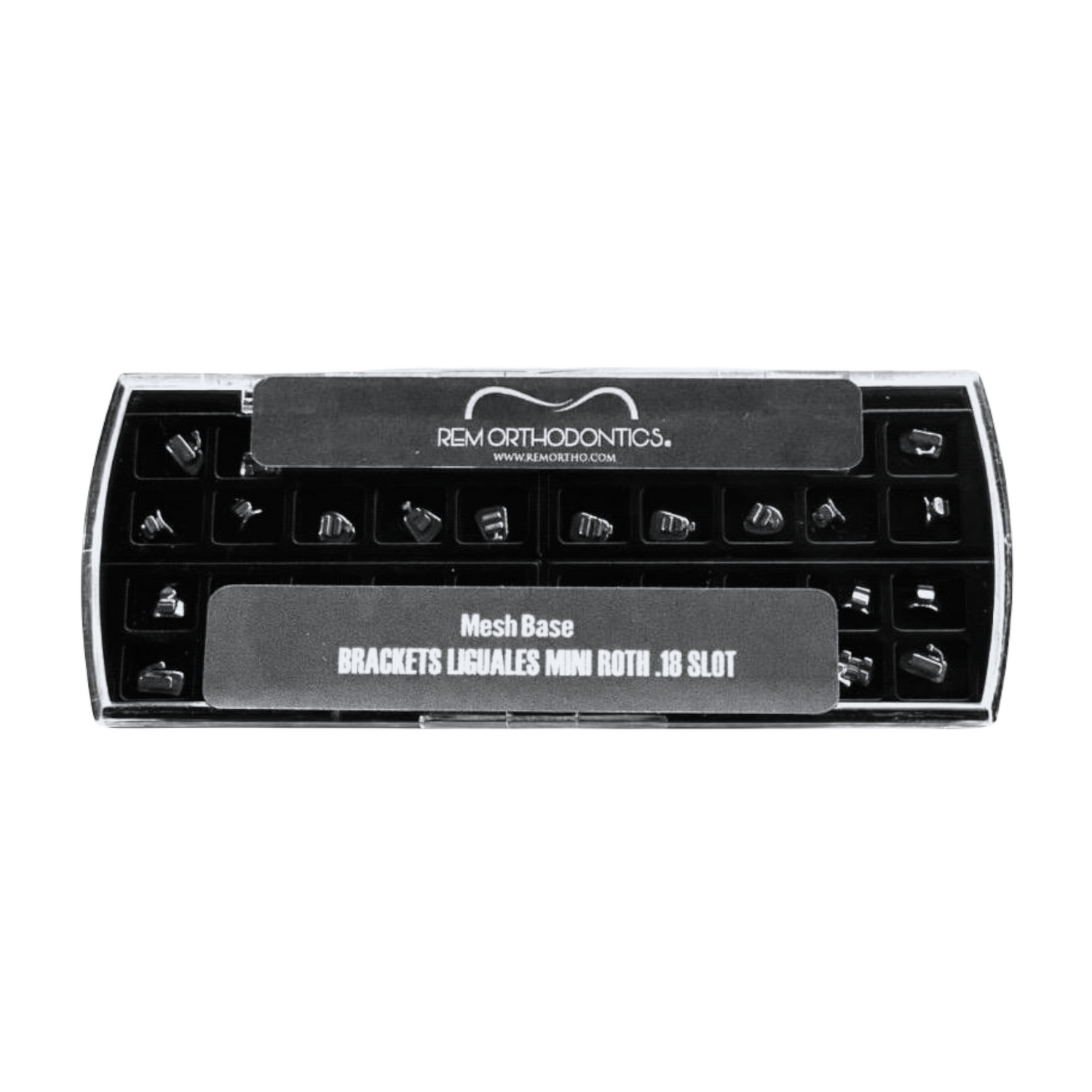 Brackets Lingual  ROTH .018 mini SILVER