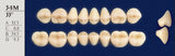 Dientes CORAL resina acrílica 2 capas CAJA con 20 tablillas