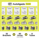 Kit Autoligado GOLD Roth .022