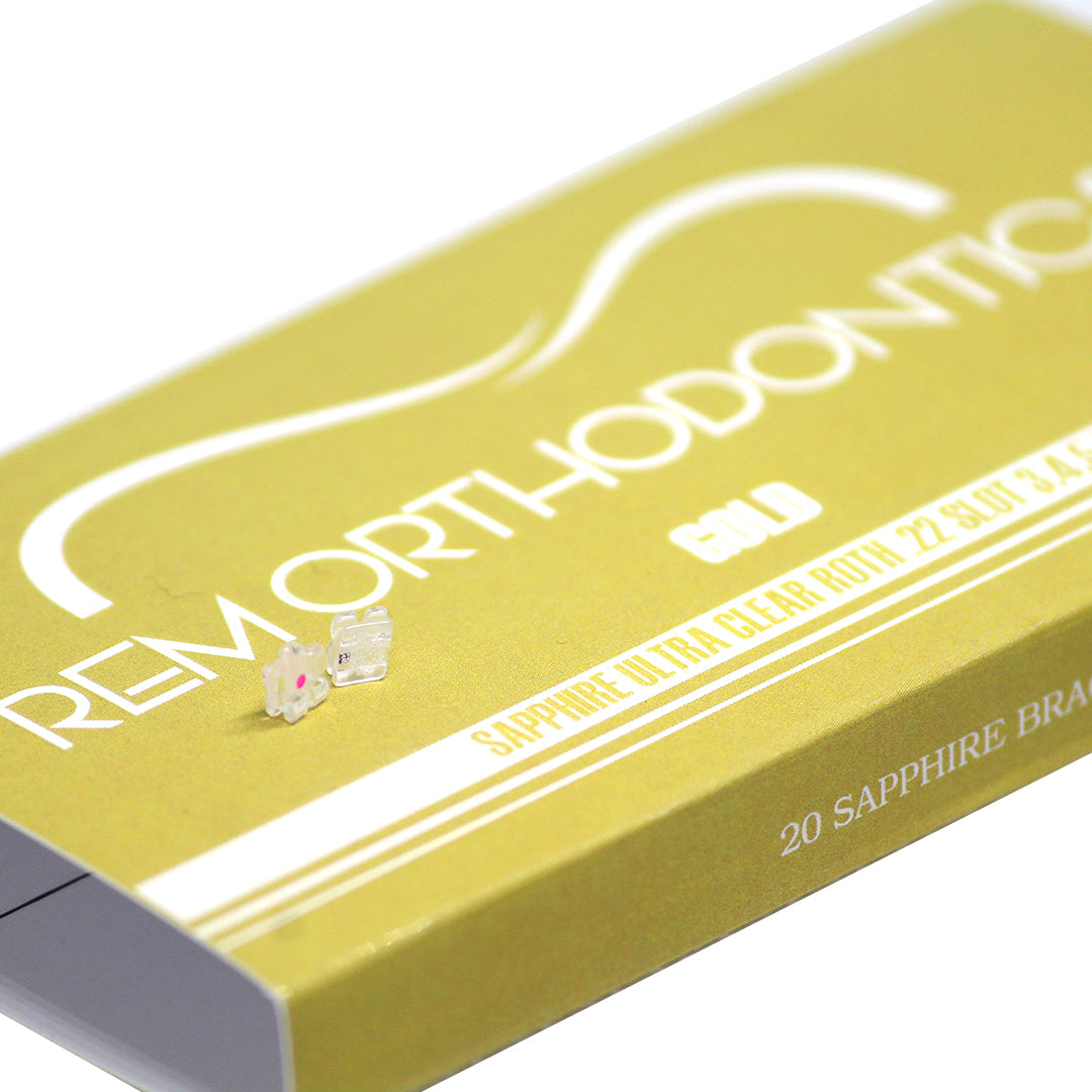 Brackets SAPPHIRE roth .022 GOLD